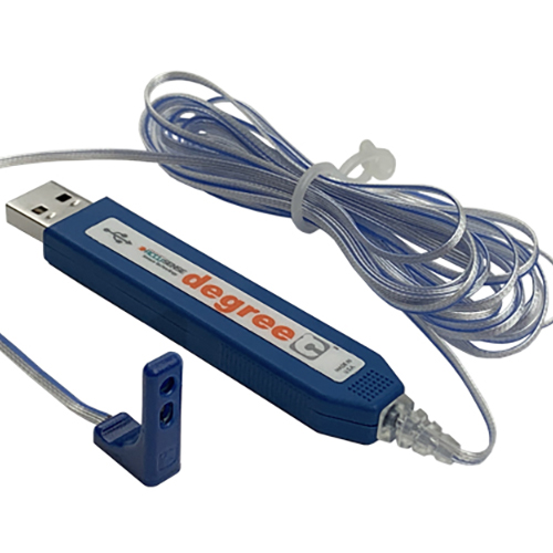 Airflow Velocity Sensor Heads UAS1000_Electronics Focused_USB_Isometric from Degree Controls