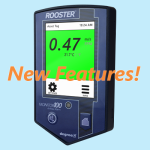 Rooster airflow monitor, new features
