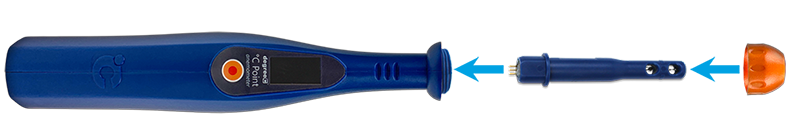 Digital anemometer, C Point assembly