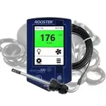 Rooster Airflow monitoring system with cables from Degree Controls