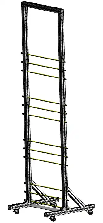 Rack airflow measurement, frame assembly from Degree Controls