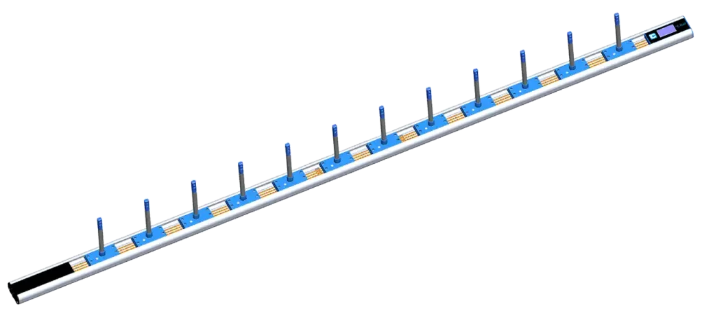 Sensor array, Multipoint °C Rail Degree Controls